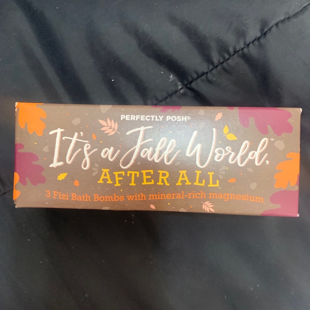 It’s A Fall Word After All Perfectly Posh Fizi